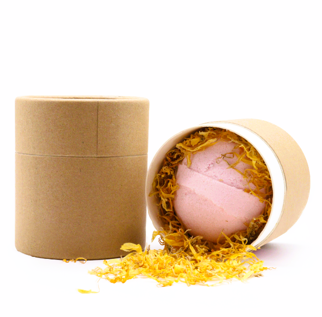 Bombe de Bain à l'Encens & Rose