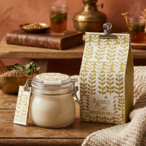 Bougie à la Cire de Soja - Rouleau Marocain 400gr