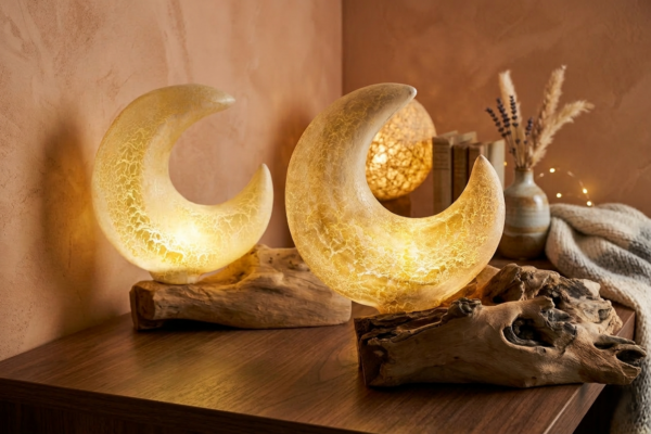 Lampe DriftGlow  Demi-Lune