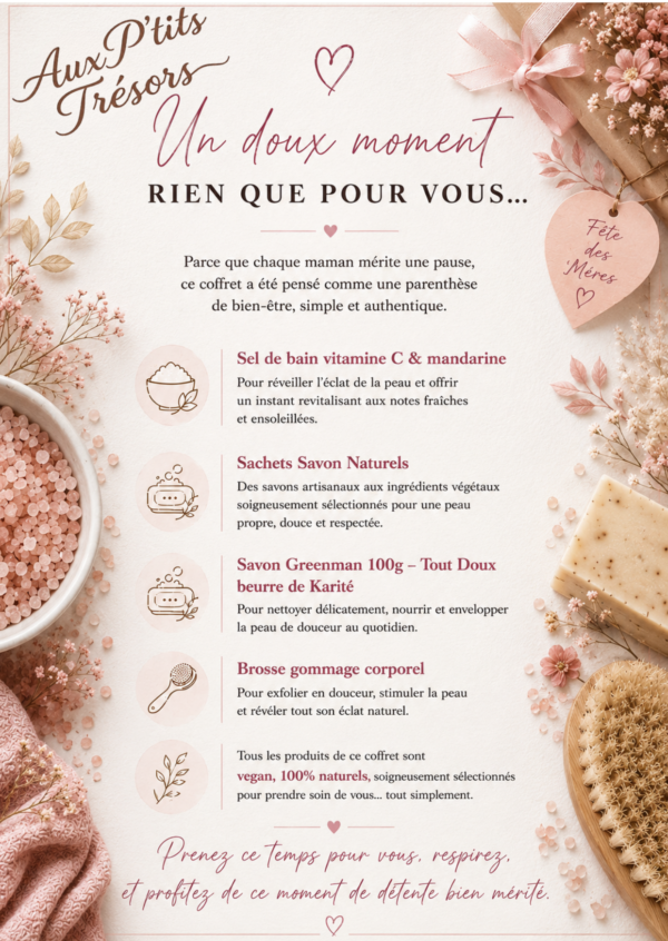 Fete des mere carte a imprimer 🌸 Le Coffret Glow & Douceur 🌸