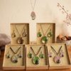 Gamme colier fete des meres đž Bijoux Fleurs PressĂ©es â Arbre de Vie « Tendresse de Sakura »