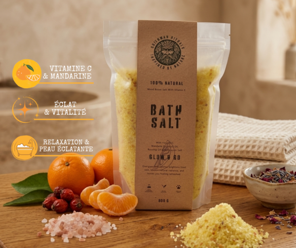 Vitamine C & Mandarine sel de bain 🌸 Le Coffret Glow & Douceur 🌸